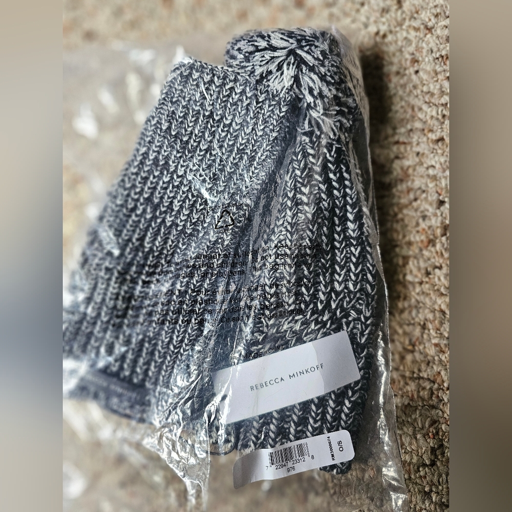 Rebecca Minkoff Knit Hat And Gloves